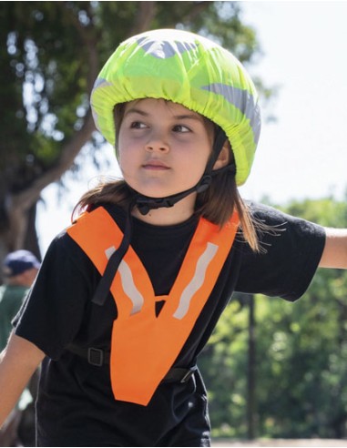 KOR-KTNP100-Kids Hi-Vis Safety Collar Haiti With Safety Clasp